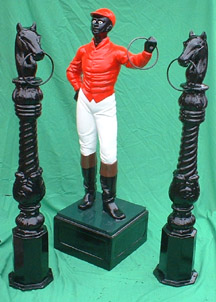 cast iron Horse statue